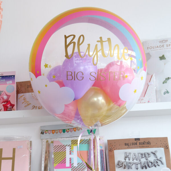 Rainbow Bubble Balloon