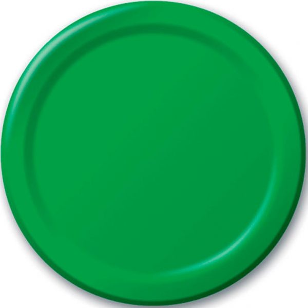 Emerald Green Party Plates